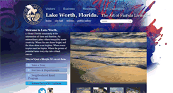 Desktop Screenshot of lakeworth.org