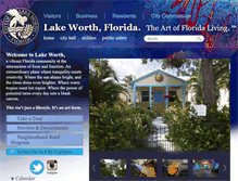 Tablet Screenshot of lakeworth.org